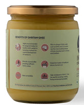 Premium Ghritam Vedic A2 Ghee By Indic Organics | Good Source Of Healthy & Nutritious Desi Cow Ghee For Improves Digestion | (500ml) 16.9 Ounce | Jar Pack